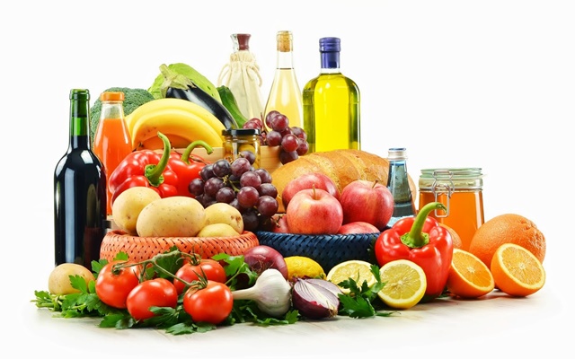 Alimentos básicos de la dieta mediterránea