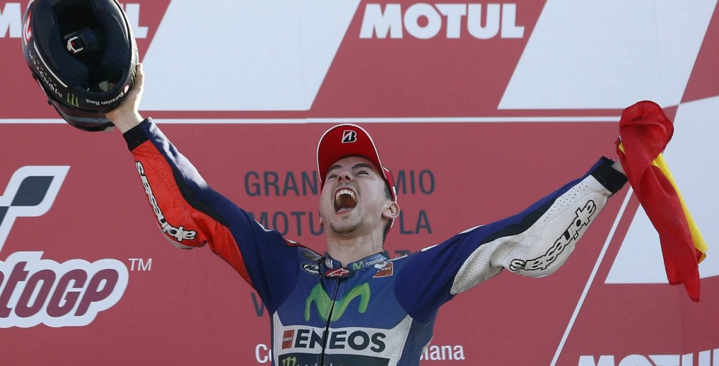 Jorge Lorenzo, campeón del mundo de MotoGP