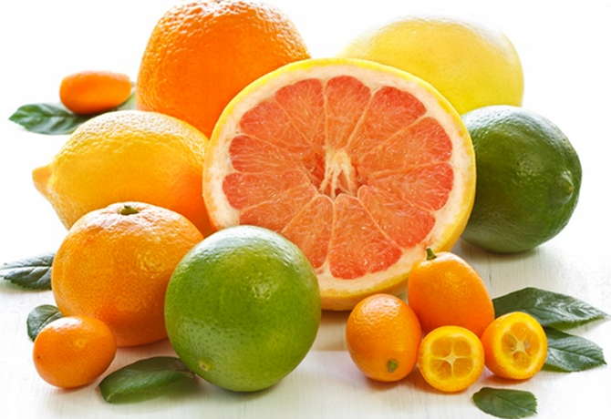 naranjas y lima