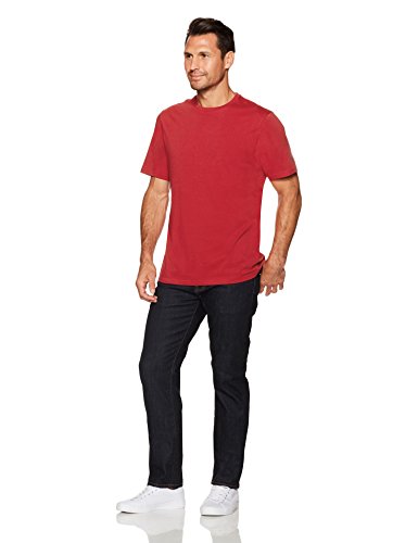 Amazon Essentials 2-Pack Regular-Fit Short-Sleeve Crewneck T-Shirts Camiseta, Rojo (Red), Medium