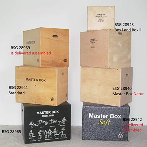Becker-Sport Germany Master Box Standard (BSG 28941), extremadamente estable y lacado.