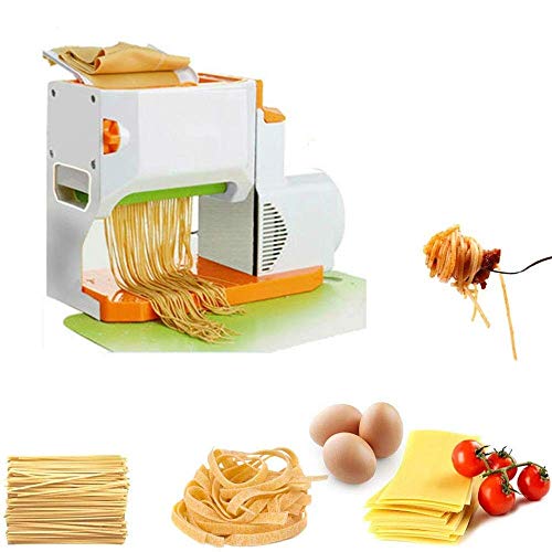 COOLSHOPY Máquina de Pasta Multifunción Máquina de Pasta eléctrica de Doble Uso de 70W 220V Máquina de Fabricante de Pasta for el Cortador de Pasta casera (Color: Blanco, tamaño: 32x23x14cm)