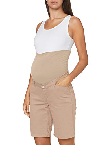 Esprit Maternity Shorts OTB Pantalones Cortos premamá, Beige (Beige 270), 42 (Talla del Fabricante: 40) para Mujer