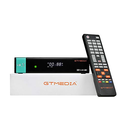 GTmedia V8X FTA Receptor de satélite H.265 Digital Full HD 1080P DVB-S S2 S2X FTA Compatible con WiFi Upgrate from V8 Nova