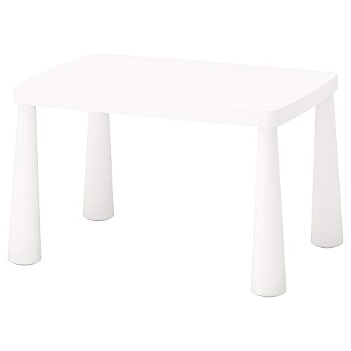 IKEA Mammut - Mesa infantil para interiores y exteriores, color blanco