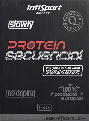 Infisport Protein Secuencial Fresa - 1000 gr