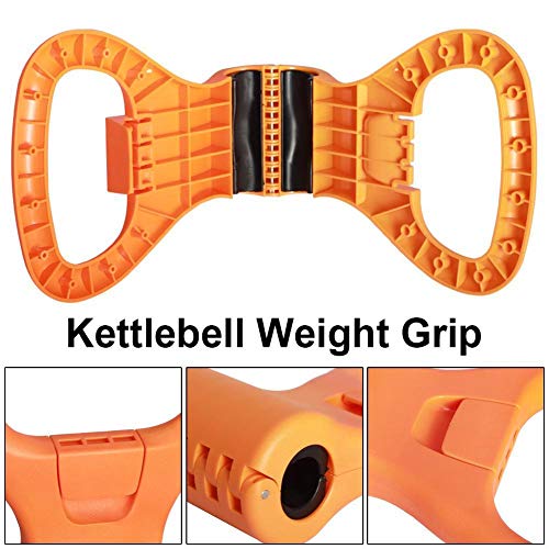 Kettlebell Weight Grip, Kettlebell, Ajustable, portátil, con Peso, Equipo de Entrenamiento de Viaje, Equipo para Bolsa de Gimnasio, Levantamiento de Pesas, Culturismo a Mancuernas