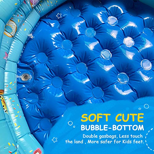 Mafiti Piscina Inflable Infantil. Piscina de Agua para niños, Material plástico Ideal para bebés y niños y niñas pequeños. Tamaño 110 x 30 cm