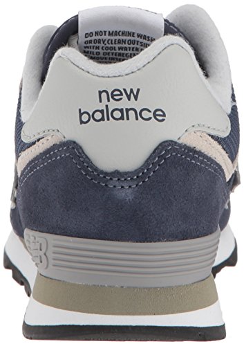 New Balance 574v2 Core Lace, Modelo PC574GV, Zapatillas para Niños, Azul (Navy/Grey GV), 30.5 EU