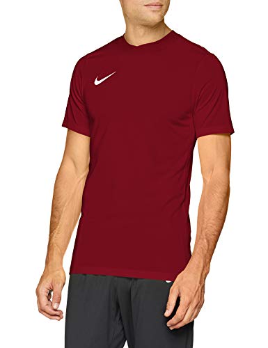 Nike Park VI Camiseta de Manga Corta para hombre, Rojo (Team Rojo/Blanco), L