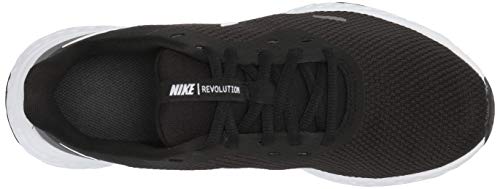 Nike Revolution 5, Running Shoe Mujer, Black White Anthracite, 38 EU