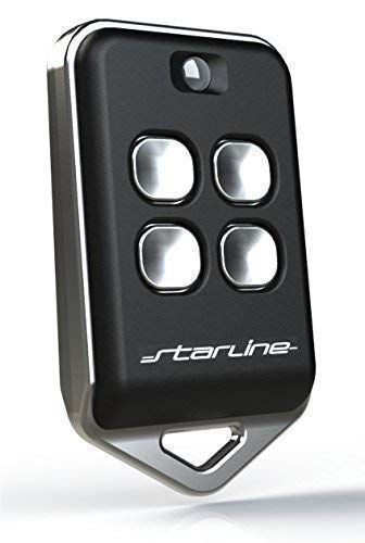 STARLINE Twin 433mhz AU4T, mando remoto distancia universal para duplicar los mandos originales frecuencia 433 MHz(433.92 ) CÓDIGO FIJO(no códigos rotativos) MADE IN EU