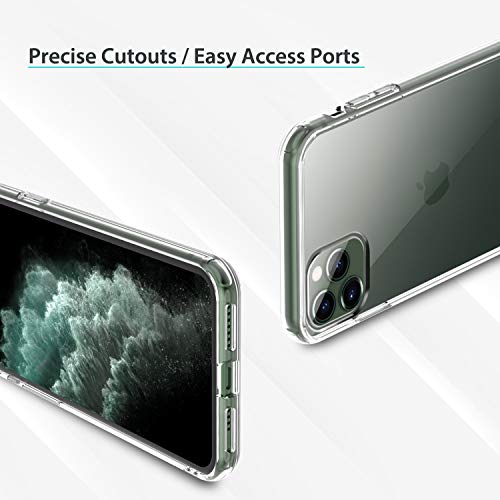 Syncwire Funda iPhone 11 Pro, UltraRock Funda Protectora de iPhone XI Pro con Protección Avanzada contra Caídas y Tecnología de protección de colchón de aire para iPhone 11 Pro 5,8”, Transparente