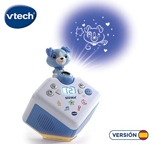 VTech- StoriKid Cuentacuentos, Color blanco/azul, única (3480-608077)