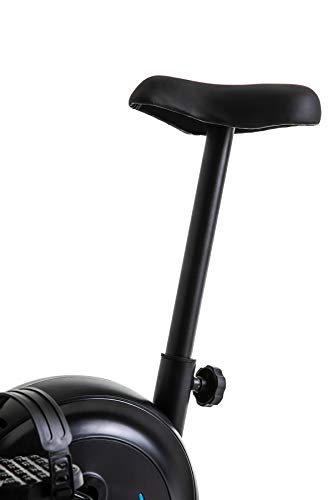 Zipro Bicicleta estática magnética One S para adultos, hasta 110 kg, color negro, talla