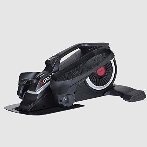 ZZTX Life HS - Zapatillas ovaladas con Mini Pedal Ovalado Paso a Paso Ovalado Debajo de la Mesa, diseño único, máquina para Caminar en el Espacio de Ejercicio silencioso, Negro