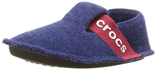 Crocs Classic Slipper K, Zapatillas de estar por casa, Unisex Niños, Azul (Cerulean Blue), 30-31 EU