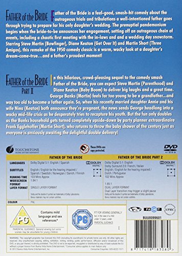 Father Of The Bride 1&2 [Reino Unido] [DVD]