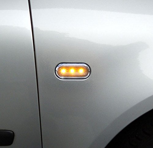Intermitentes laterales LED para VW Passat Golf 3 4 Bora Polo T5 Sharan Lupo