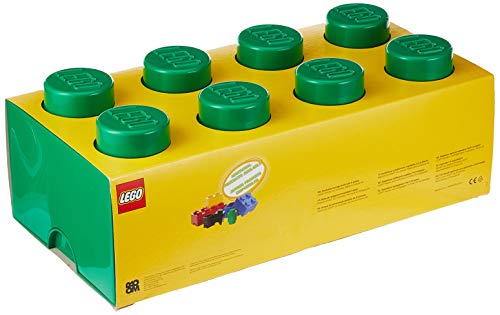 Ladrillo de almacenamiento de 8 espigas de LEGO, caja de almacenaje apilable, 12 l