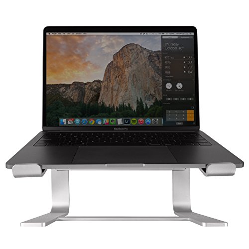 Macally ASTAND soporte de aluminio para portátiles Apple MacBook, MacBook Air, MacBook Pro y cualquier otro portátil de entre 10” y 17"