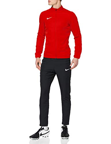 NIKE Men's Dry Academy 18 Football Tracksuit Tracksuit, Hombre, University Red/Black/Gym Red/White, XL, Rojo/ Negro