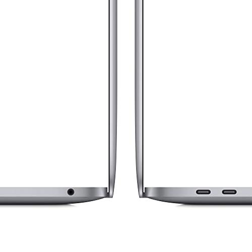 Nuevo Apple MacBook Pro (de 13 pulgadas, Chip M1 de Apple con CPU de ocho núcleos y GPU de ocho núcleos, 8 GB RAM, 256 GB SSD) - Gris espacial