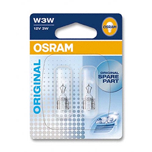 Osram 2821-02B Lámpara W2,1x9,5d 12V 3W W3W