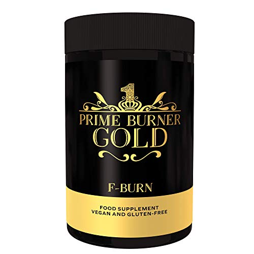 Prime Burner Gold | Quemador de Grasa 100% Natural| Fórmula Activa Para Keto Dieta| Ingredientes Naturales Quemagrasas | Vegano | Certificado Por Laboratorio | 90 Cápsulas | Fabricado en la UE