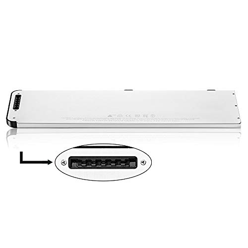 SLODA Batería de Repuesto de Portátil para Apple Macbook Pro 15" A1281 A1286 (Late 2008 Versión) MacBook Pro 15 A1281 Batería de RepuestoAluminio Unibody [Li-Polymer 10.8V 5000mAh]