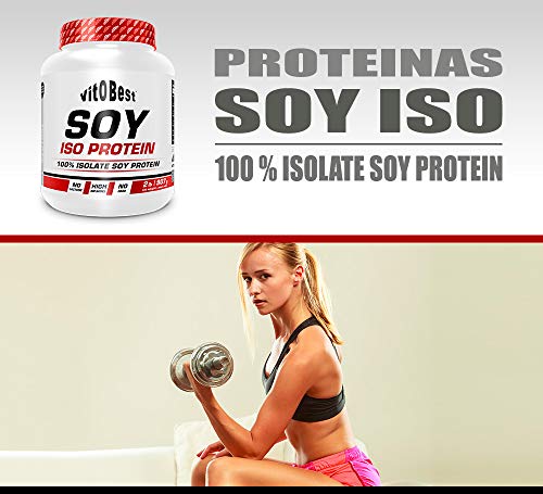 SOY ISO PROTEIN 2 lb VAINILLA - Suplementos Alimentación y Suplementos Deportivos - Vitobest