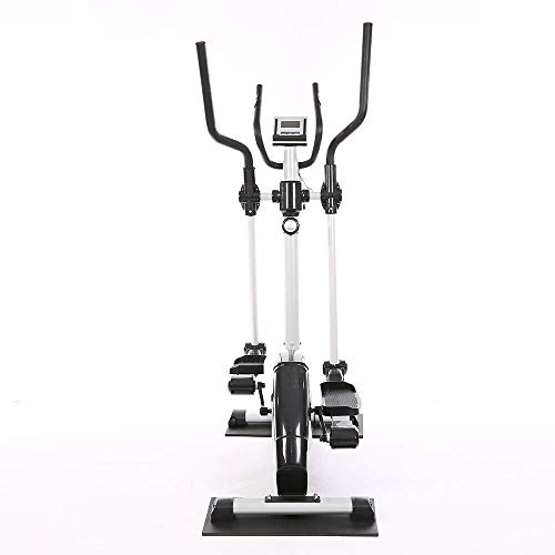 WEI-LUONG Plegable Entrenamiento Bicicleta elíptica elíptica de la Bicicleta estática de Ejercicio Cardiovascular con Asiento magnética 160.5x53x108cm sesión de Cardio Plegable