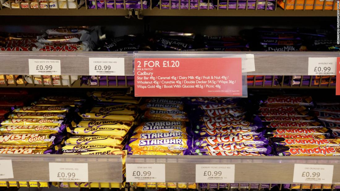 Inglaterra está encontrando nuevas formas de tomar medidas enérgicas contra los alimentos no saludables