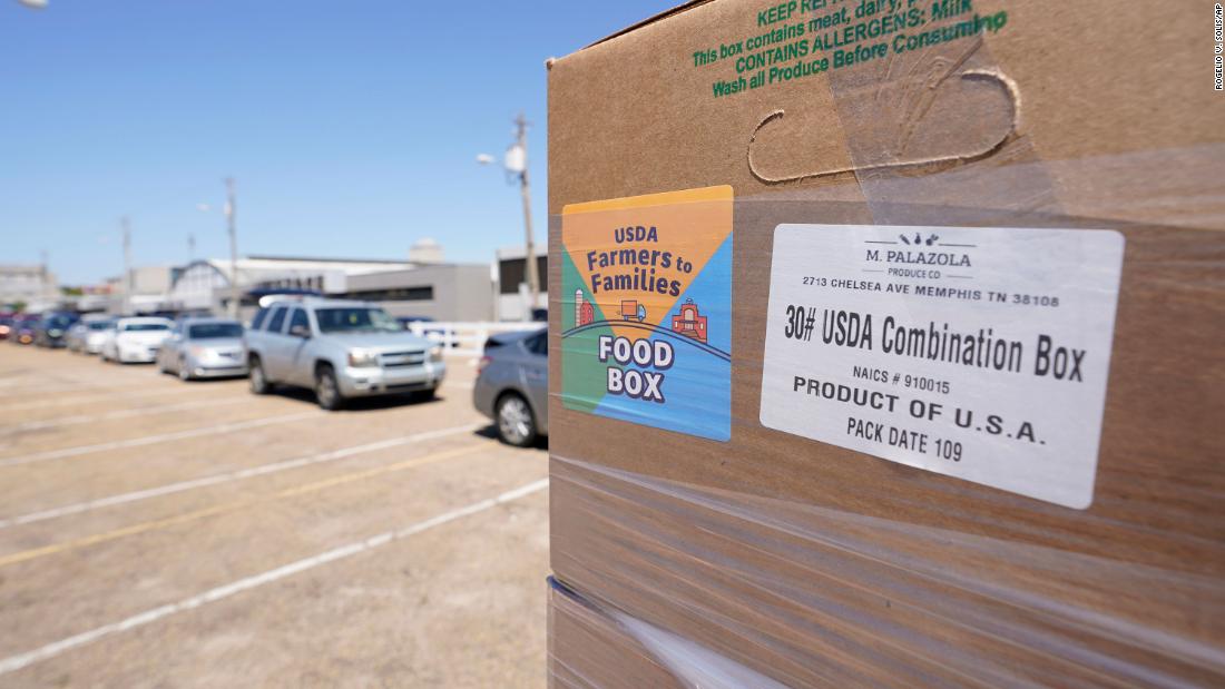 El gobierno de Biden da por terminado el programa de cajas de alimentos para la pandemia de Trump