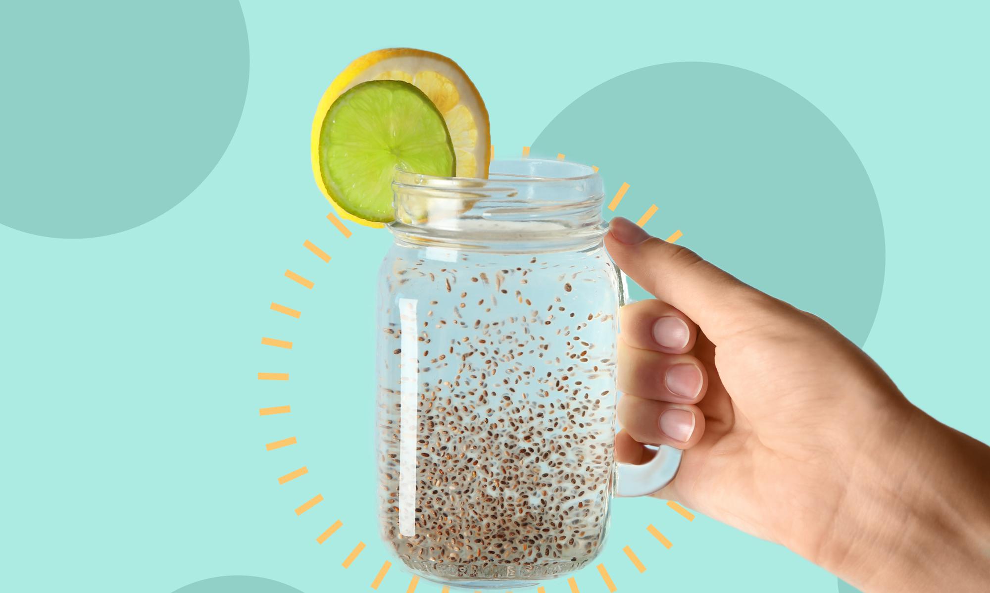 ¿Beber agua de semillas de chía puede realmente ayudar a perder peso?