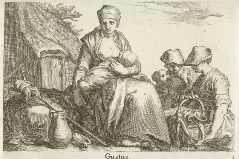 Las mujeres de un pueblo agrícola holandés del siglo XIX no amamantaron