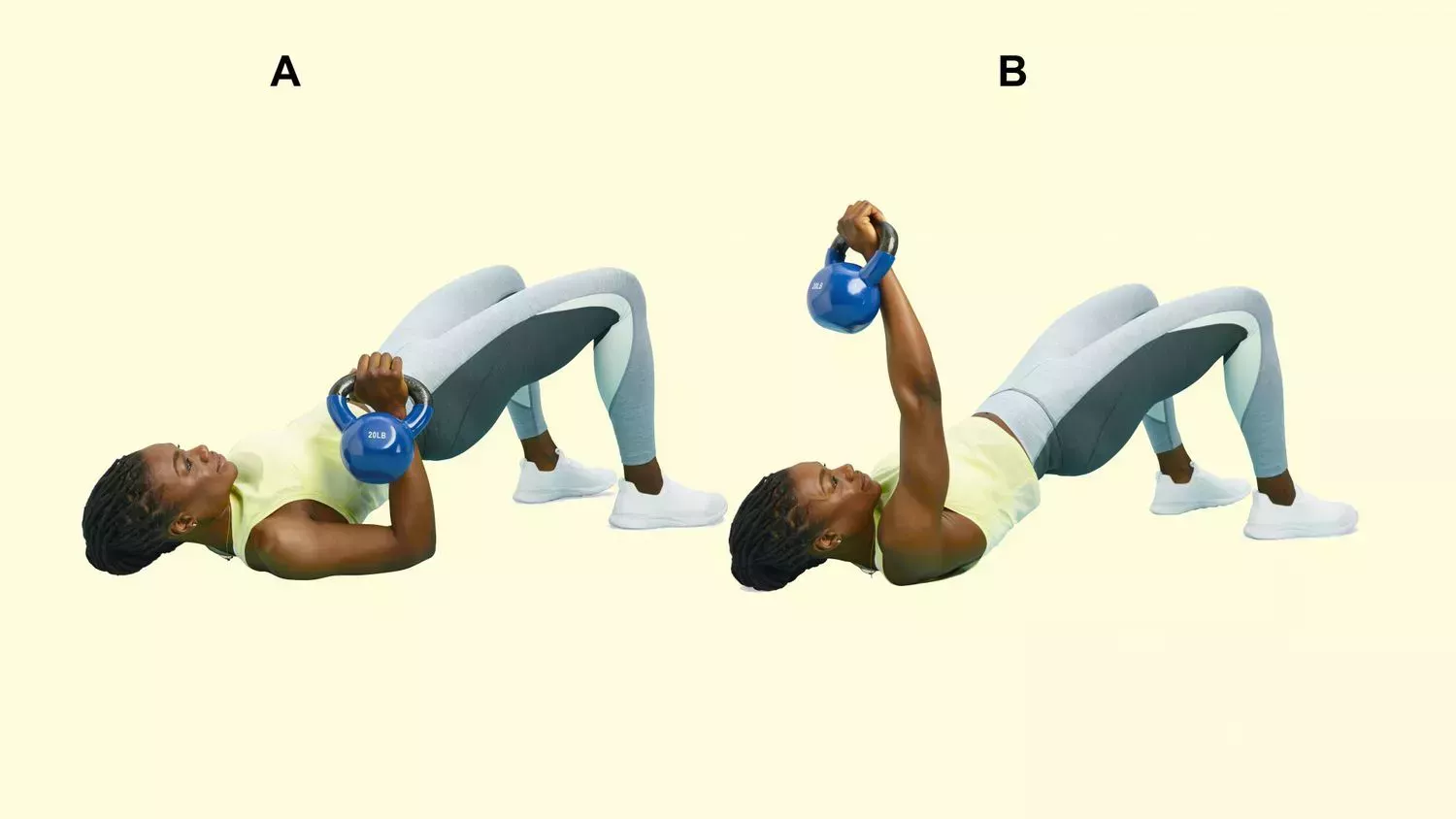 Golpea todos los músculos principales con este entrenamiento completo de 6 movimientos con kettlebell