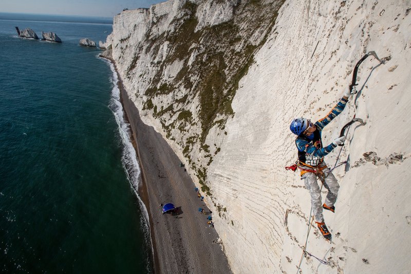 Red Bull White Cliffs 2015: escalada extrema