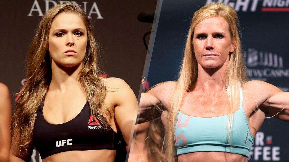 ronda rousey vs holly holm