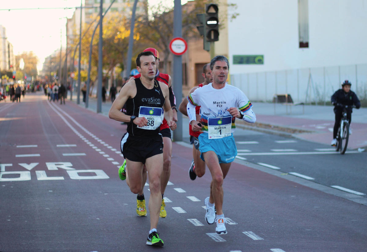 Martín Fiz, ganador de la Maratón de Nueva York