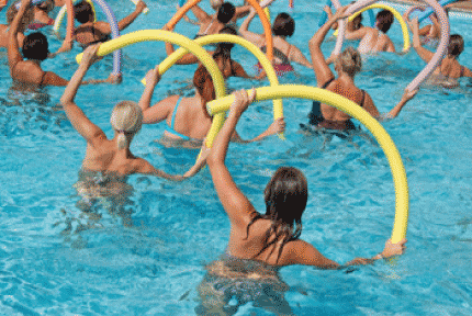 Aquafitness: el ejercicio, mejor bajo agua