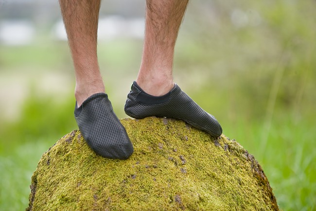 barefoot running