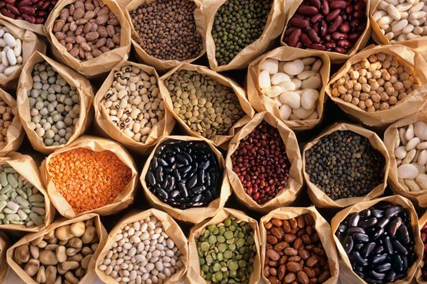 Alimentos ricos en ácido fólico: legumbres