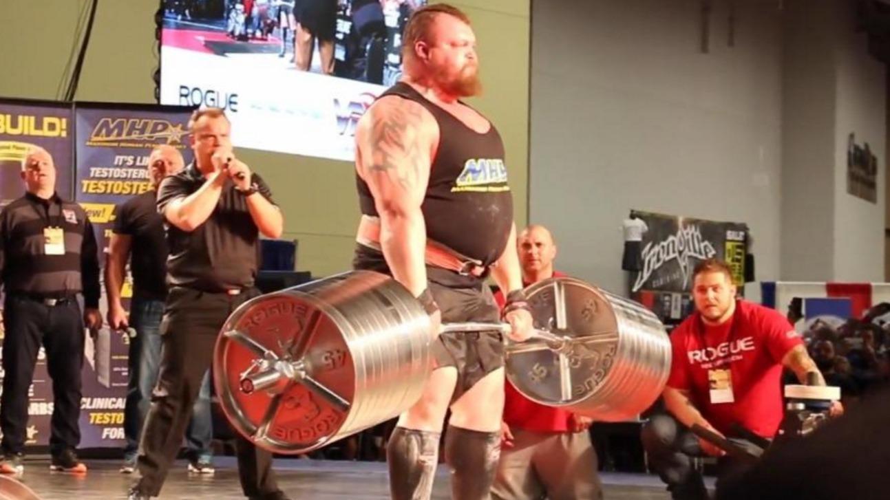 Eddie Hall, a punto de morir al levantar 500 kilos