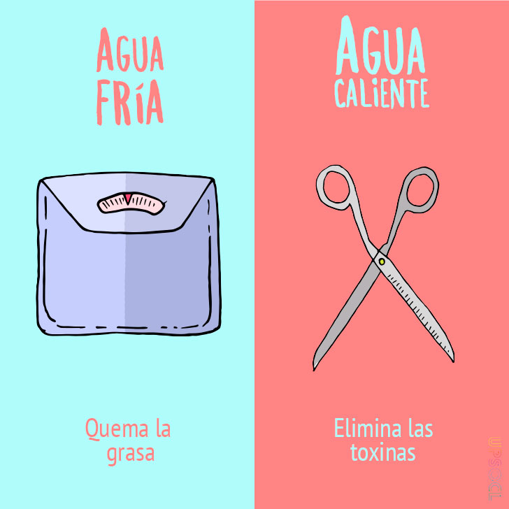 Ducha fría o caliente