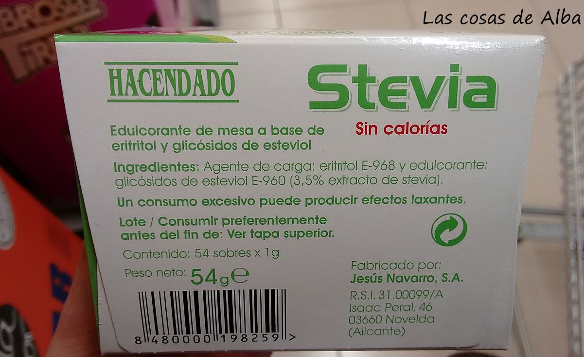 Diferentes formas de consumir stevia