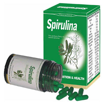 Espirulina en distintos formatos