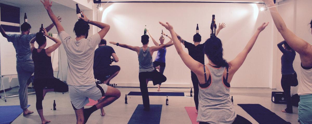 BeerYoga, el yoga con cerveza