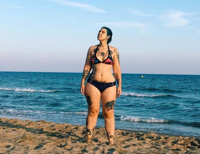 La Instagramer vegana con sobrepeso 