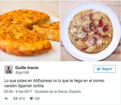 Reacciones a la Spanish tortilla Tasty